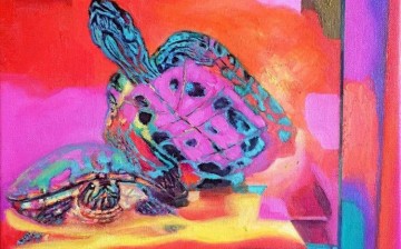 色境物语一一旅美著名画家杨亿作品（色境物语）系列