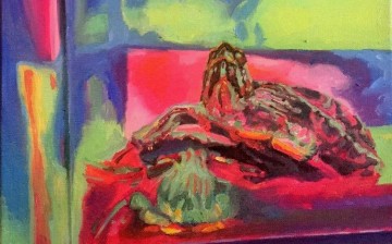色境物语一一旅美著名画家杨亿作品（色境物语）系列