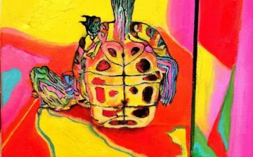 色境物语一一旅美著名画家杨亿作品（色境物语）系列