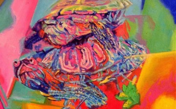 色境物语一一旅美著名画家杨亿作品（色境物语）系列